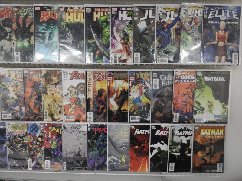 Huge Lot of 140+ Comics W/ Hulk, Batman, Superman! Avg. VF Condition!