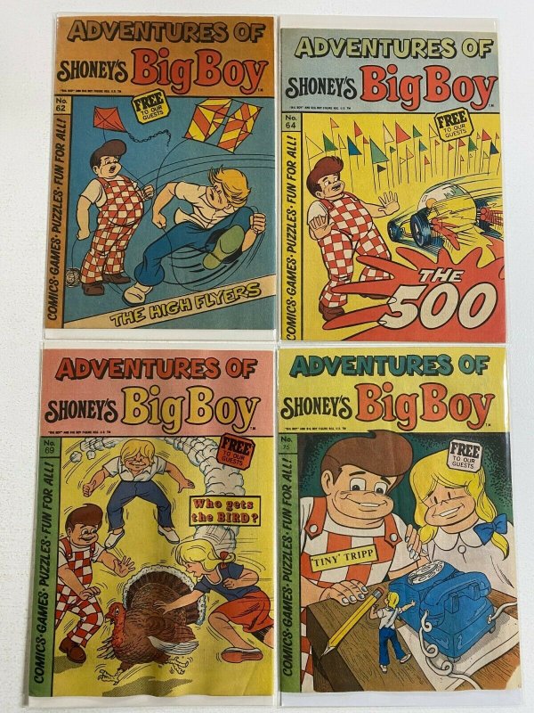 Restaurant give-away comic lot 32 different issues 6.0 FN 