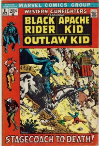 Western Gunfighters #8 Syd Shores Black Rider VF