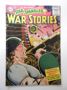 Star Spangled War Stories #46 (1956) VG+ Cond moisture stain, rust on staples