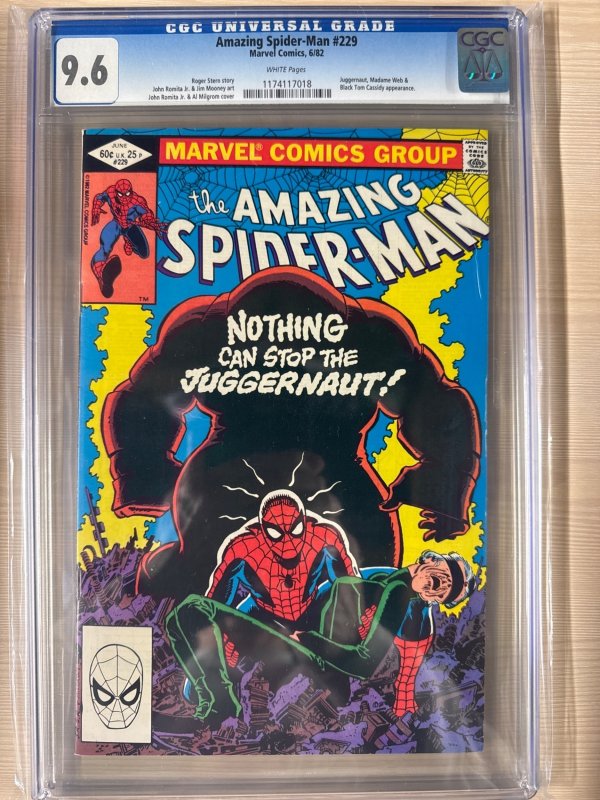The Amazing Spider-Man #229 (1982) CGC 9.6