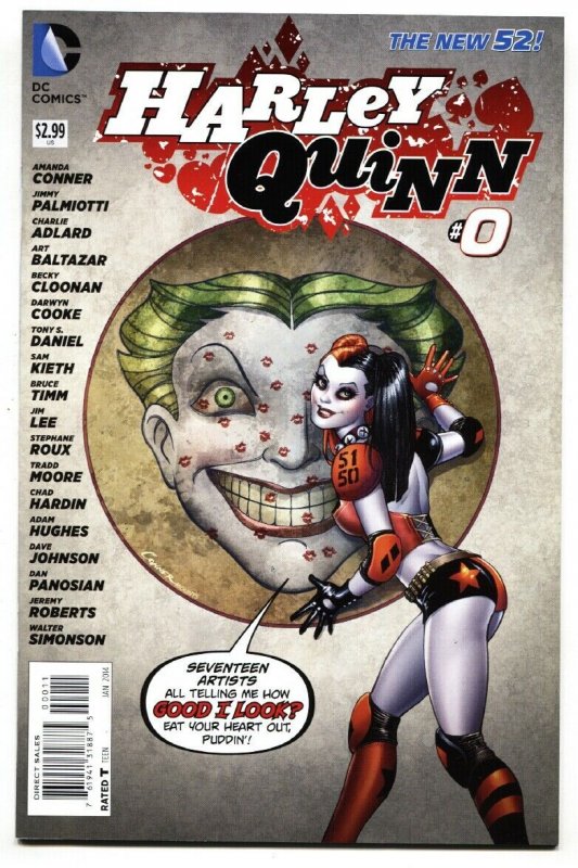 HARLEY QUINN #0 2014--DC-BATMAN-NICE COVER NM