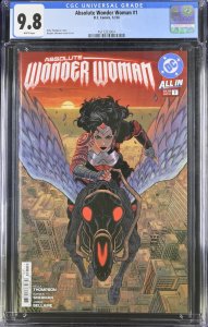 (2024) ABSOLUTE WONDER WOMAN #1 Cover A 1st Print CGC 9.8