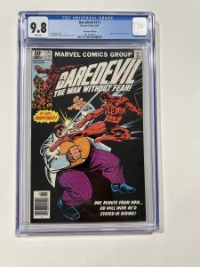 Daredevil 171 Cgc 9.8 Wp Newsstand Edition Marvel 1981 1st Kingpin Fight