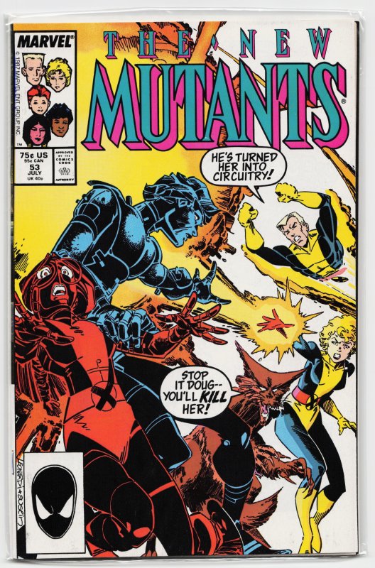 The New Mutants #53 (1987) New Mutants