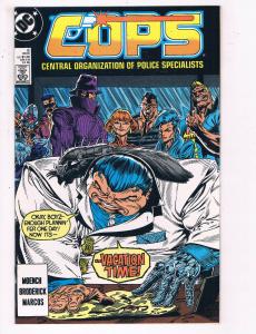 Cops #6 VF DC Comics Comic Book Jan 1989 DE22