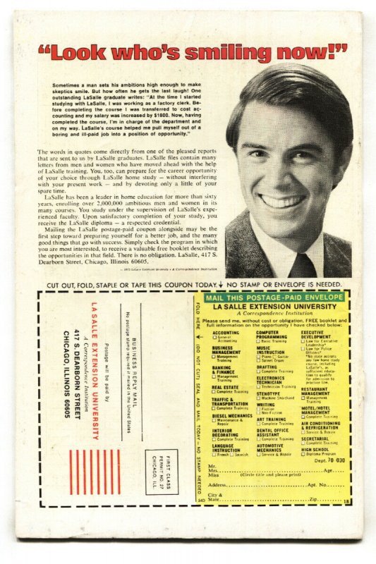 TOMB OF DRACULA #38 comic book-MARVEL-HORROR