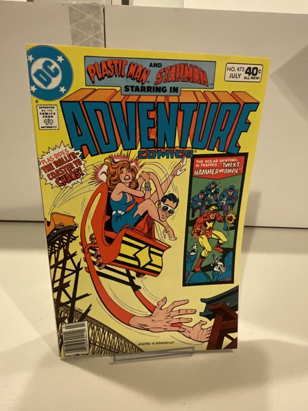 Adventure Comics #473  1980  VF  Starman! Plastic Man!