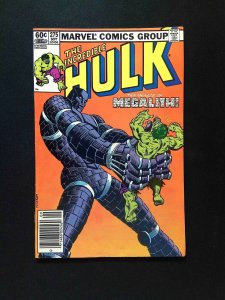 Incredible Hulk #275  Marvel Comics 1982 FN/VF NEWSSTAND