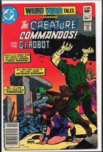 Weird War Tales #115 (1982) G.I. Robot