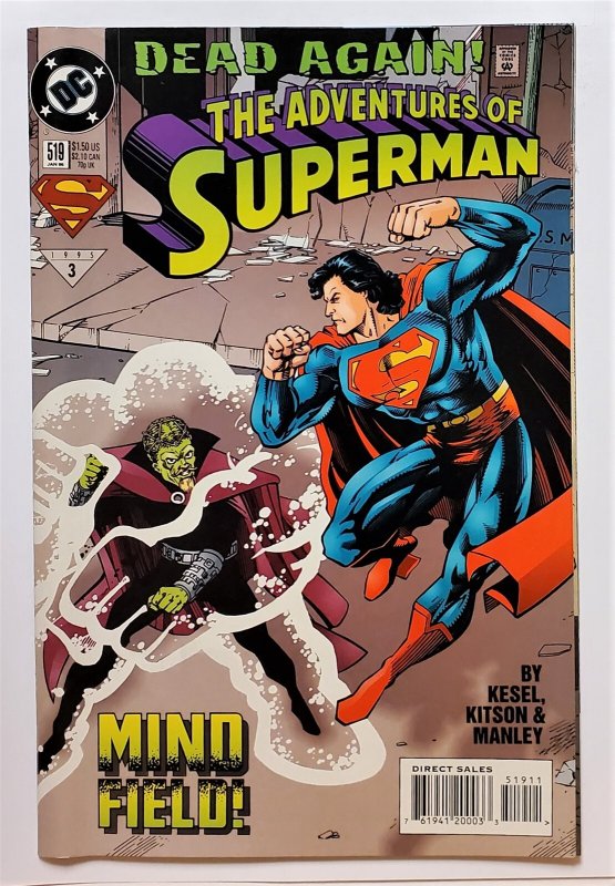 Adventures of Superman #519 (Jan 1995, DC) 6.0 FN