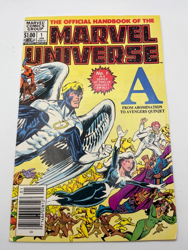 The Official Handbook of the Marvel Universe #1 (1983)