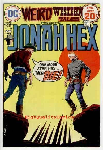 WEIRD WESTERN Tales #24, Jonah Hex, Outlaw,1972, VF