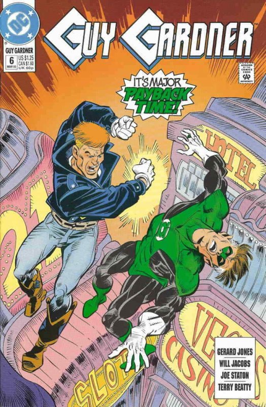 Guy Gardner #6 VF/NM; DC | save on shipping - details inside