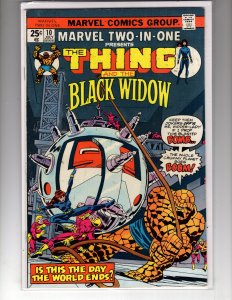 Marvel Two-in-One #10 (1975) The Thing & Black Widow / EC#2