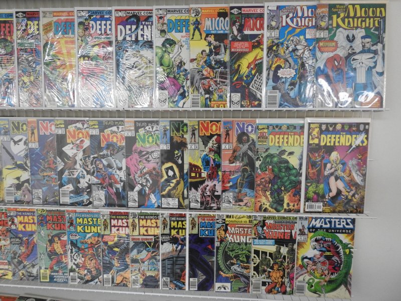 Huge Lot of 150+ Comics W/ X-Men, Daredevil, Captain America Avg. VF- Condition!