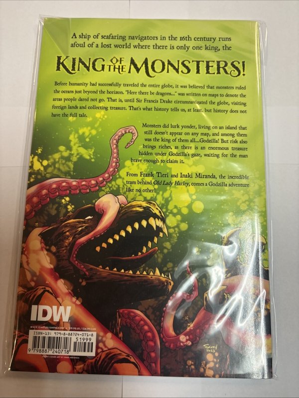 Godzilla: Here There Be Dragons by Frank Tieri SC TPB• Frank Tieri inaki Miranda