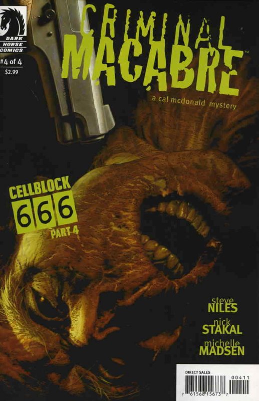 Criminal Macabre: Cell Block 666 #4 FN; Dark Horse | save on shipping - details