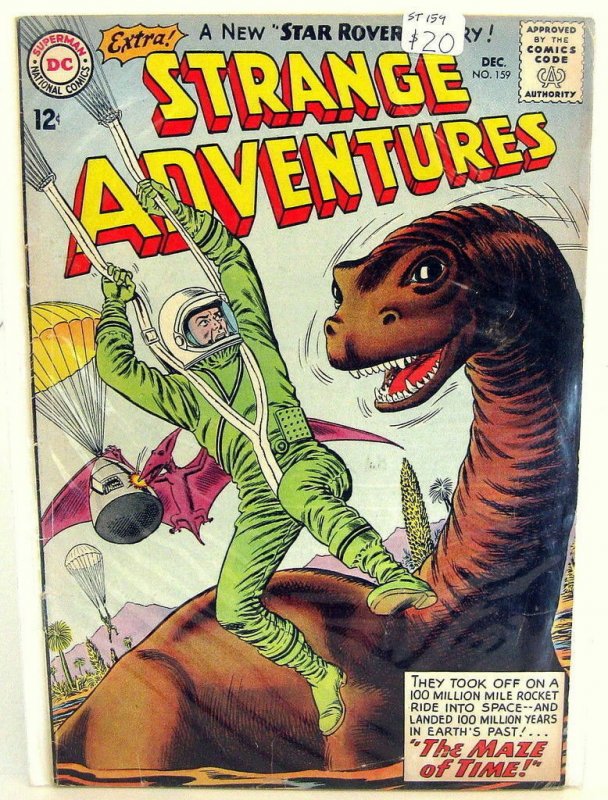 *Strange Adventures (DC) LOT! #154, 155 & 159! (3 Books). 30% OFF Guide!