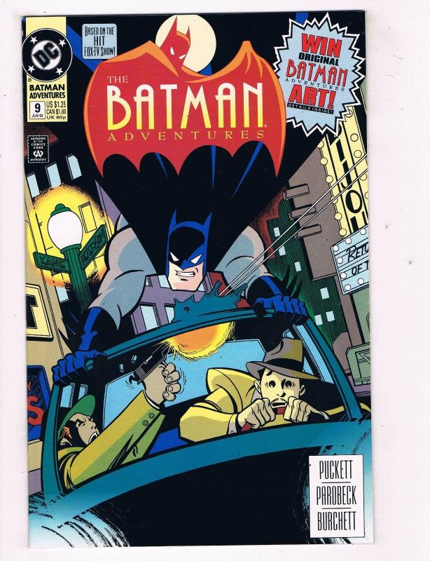 The Batman Adventures 9 Vf Dc Comics Comic Book Puckett Jun 1993 De40 Ad14 Comic Books 8006