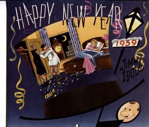 They'll Do It Every Time 1959 Calendar-Jimmy Hailo RARE