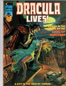 Dracula Lives #10 Classic Marvel Curtis Horror !!!! Bronze Age  Monsters