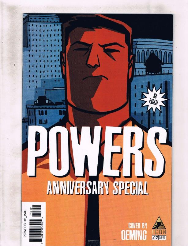 Lot Of 5 Powers Marvel Icon Comic Books # 11 12 13 14 15 NM Brian M Bendis AK6