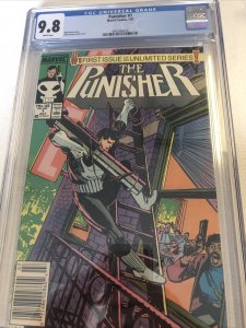 Punisher (1987) # 1 (CGC 9.8) Mike Baron Story Klaus Janson Cover Art