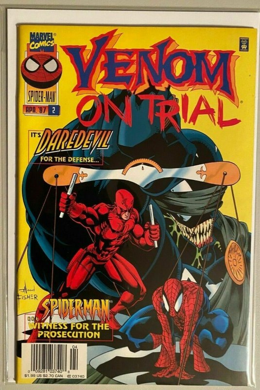 Venom on trial #2 daredevil appearance 9.0 NM (1997)