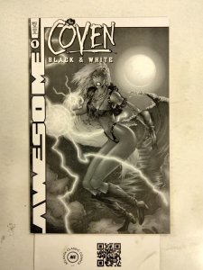 Coven Black and White #1 VF-NM Awesome Comics comic book 19 JW63