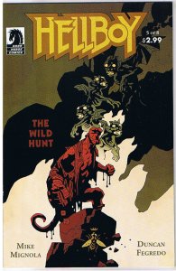 HELLBOY The WILD HUNT #5, VF/NM, Mike Mignola, Duncan Fegredo, 2007