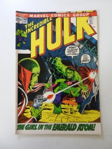 The Incredible Hulk #148 (1972) VF- condition