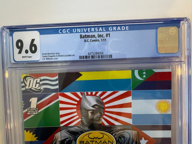 Batman, Inc. #1  CGC 9.6 DC Comics (2011)