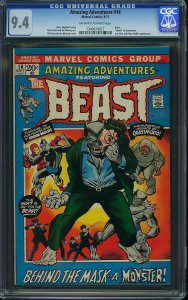 Amazing Adventures #14 (1972) CGC 9.4 NM