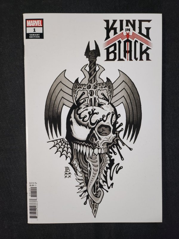 King in Black 2PC #1 - Philip Tan & Ian Bederman Tattoo Variant (9.2ob) 2020