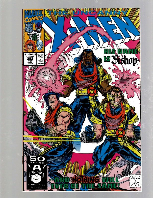 Uncanny X-Men # 282 NM Marvel Comic Book Beast Angel Cyclops Magneto SM19