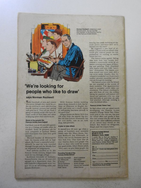 The X-Men #49 (1968) VG Condition moisture stain, 1 in spine split