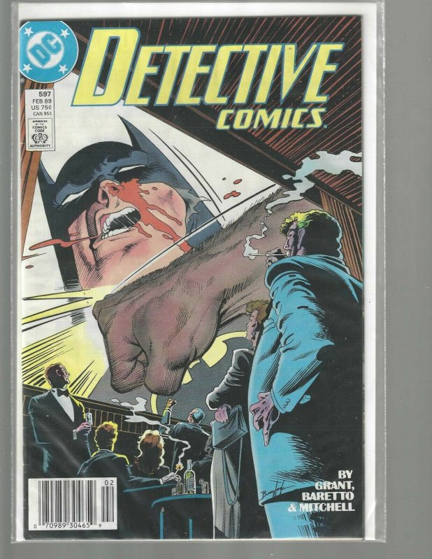 Detective Comics,  #597, DC Comic, 1989, Mid Grade