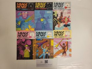 6 Savage Henry Rip Off Press Comic Books #17 18 19 21 22 29 3 TJ36