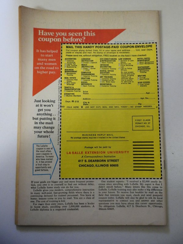 Doc Savage #4 (1973) FN Condition