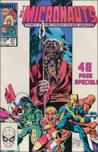 Marvel THE MICRONAUTS (1979 Series) #57 VF