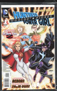 Worlds' Finest #1 (2012) Huntress and Power Girl