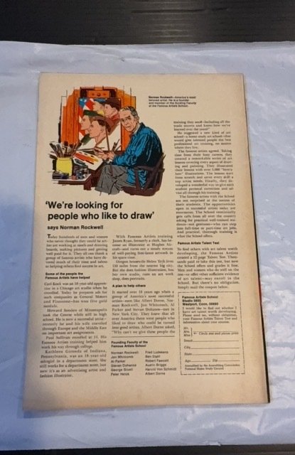 The X-Men #42 (1968)the death of professor X lite foxxing