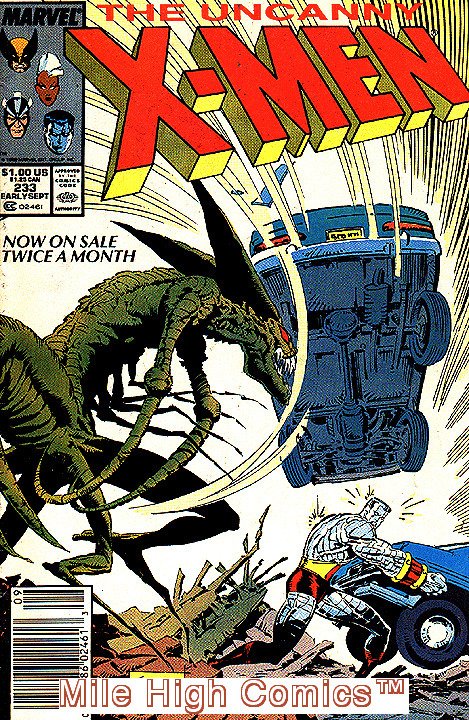 X-MEN  (1963 Series) (#1-113, UNCANNY X-MEN #114-544) ( #233 NEWSSTAND Good