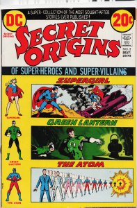 Secret Origins #2 (1973) Supergirl