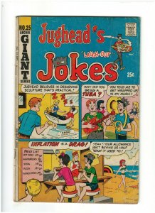 Jughead's Jokes #25 GD 2.0 Archie Comics 1971 Bronze Age