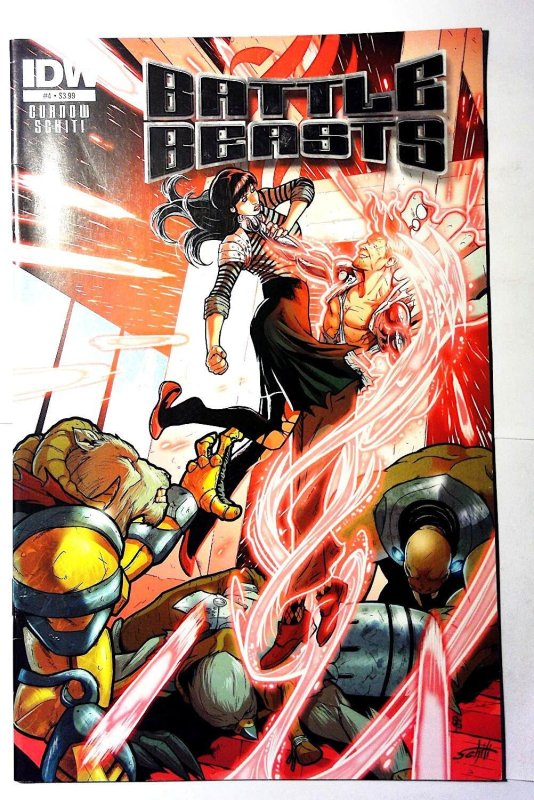 Battle Beasts #4 (2012) IDW Publishing 1st Print Comic Book