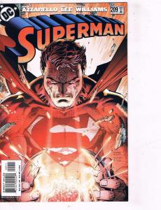 Superman # 209 NM 1st Print DC Comic Book Jim Lee Wonder Woman Batman Flash J97