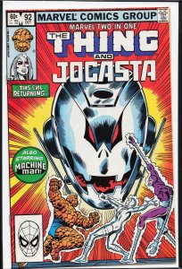 Marvel Two-in-One #92 (1982) Jocasta