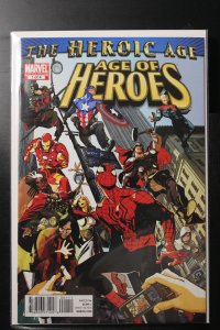 Age of Heroes #1 Direct Market Standard Cover (2010)